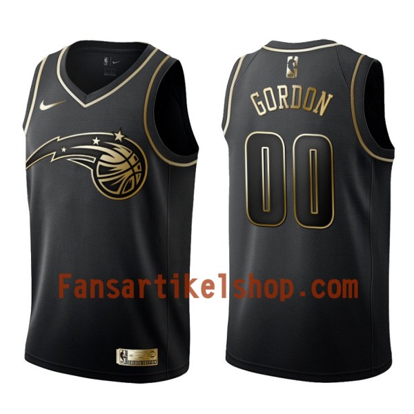 NBA Orlando Magic Trikot Aaron Gordon 00 Nike Schwarz Golden Edition Swingman - Herren NBA Orlando Magic Trikot Aaron Gordon 00 Nike Schwarz Golden Edition Swingman - Herren